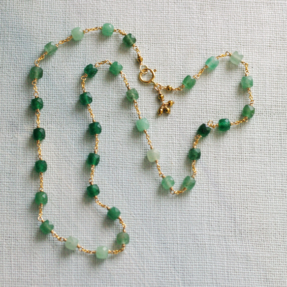 green Princess(項鍊) green aventurine princess necklace 第3張的照片