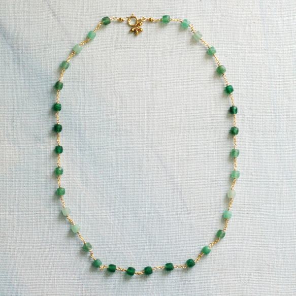 green Princess(項鍊) green aventurine princess necklace 第2張的照片