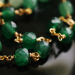 green Princess（necklace） グリーンアベンチュリンのプリンセスネックレス 11枚目の画像