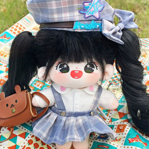 20cmぬいぐるみ かわいい 鈴ちゃん 着せ替えぬいぐるみ 骨格付き