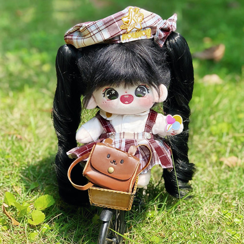 20cmぬいぐるみ かわいい 鈴ちゃん 着せ替えぬいぐるみ 骨格付き