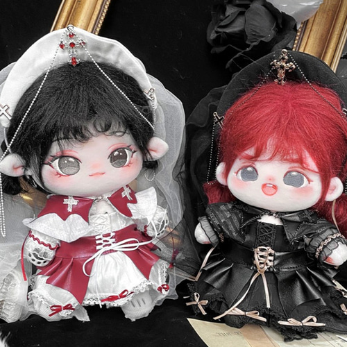 20cmぬいぐるみ服 着せ替えぬいぐるみ かわいい シスター服 聖女服