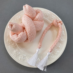 Mia様ご確認用 七五三 髪飾り 絞り かのこ ちんころ ピンク Mia様ご