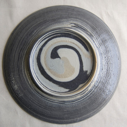 marble plate 大皿 black/blue3 2枚目の画像