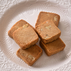 低糖質＆グルテンフリー発酵バタークッキー缶【くるみ】お菓子のミカタ 4枚目の画像