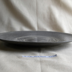 marble plate 大皿 black/blue5 2枚目の画像