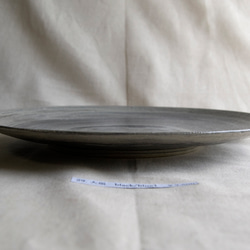 marble plate 大皿 black/blue6 2枚目の画像