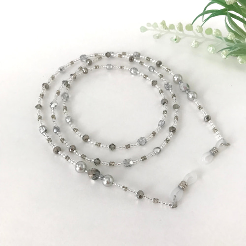 Tiffany&Co. グラスコード シリコン シルバー 925 メガネチェーン abalent_10001788