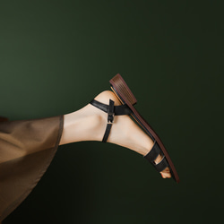 ★サイズ交換可能★本革製靴　シューズ　　サンダル　レディース 2color 11枚目の画像