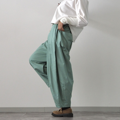 オールシーズン◎/サーカスパンツ《ミント》 ロングパンツ isica 通販