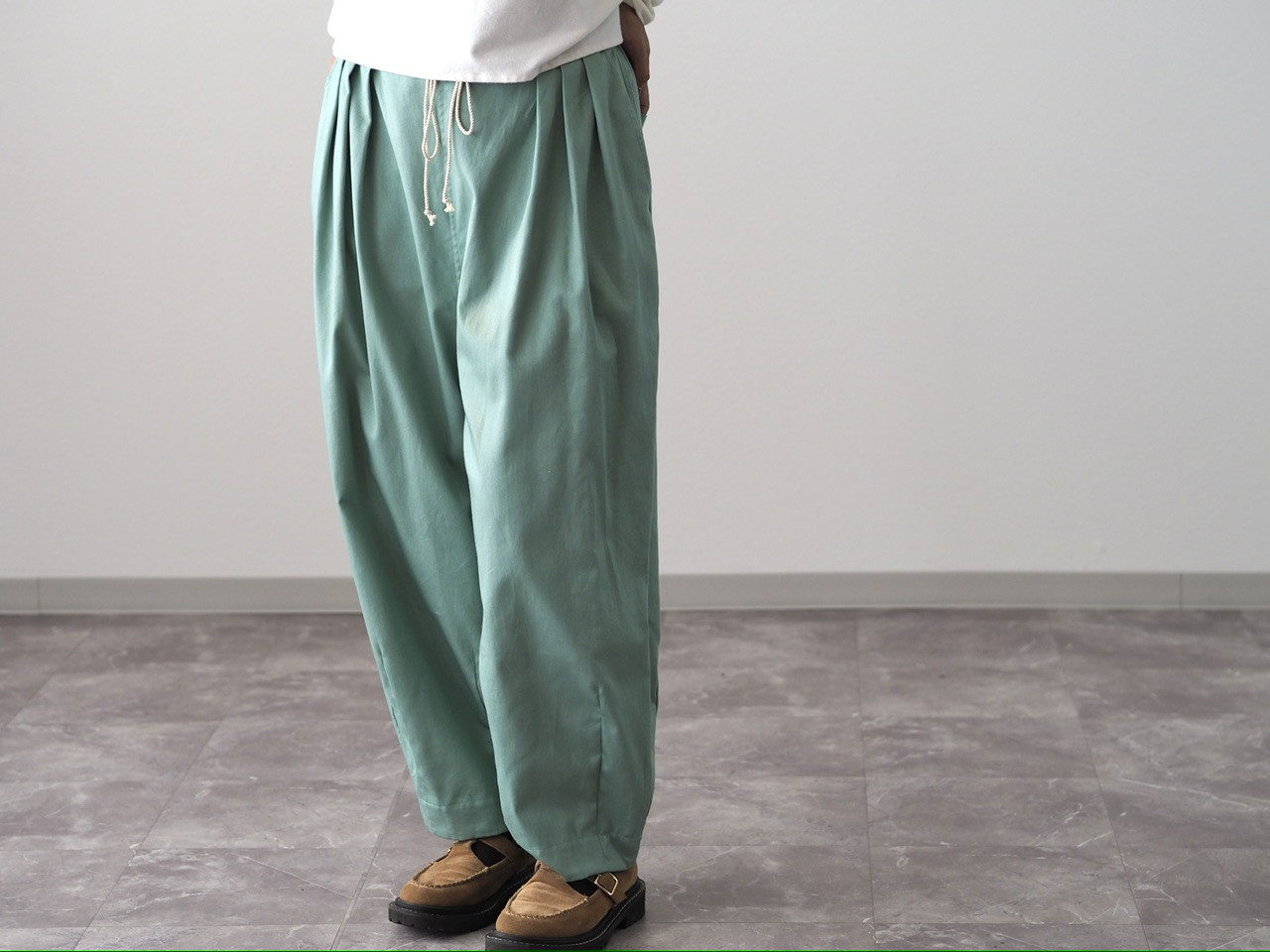 オールシーズン◎/サーカスパンツ《ミント》