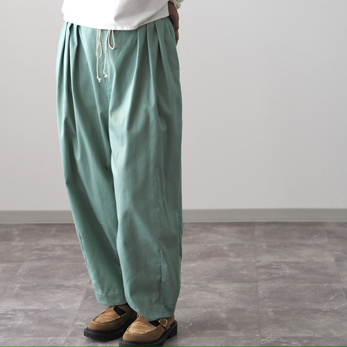 オールシーズン◎/サーカスパンツ《ミント》 ロングパンツ isica 通販