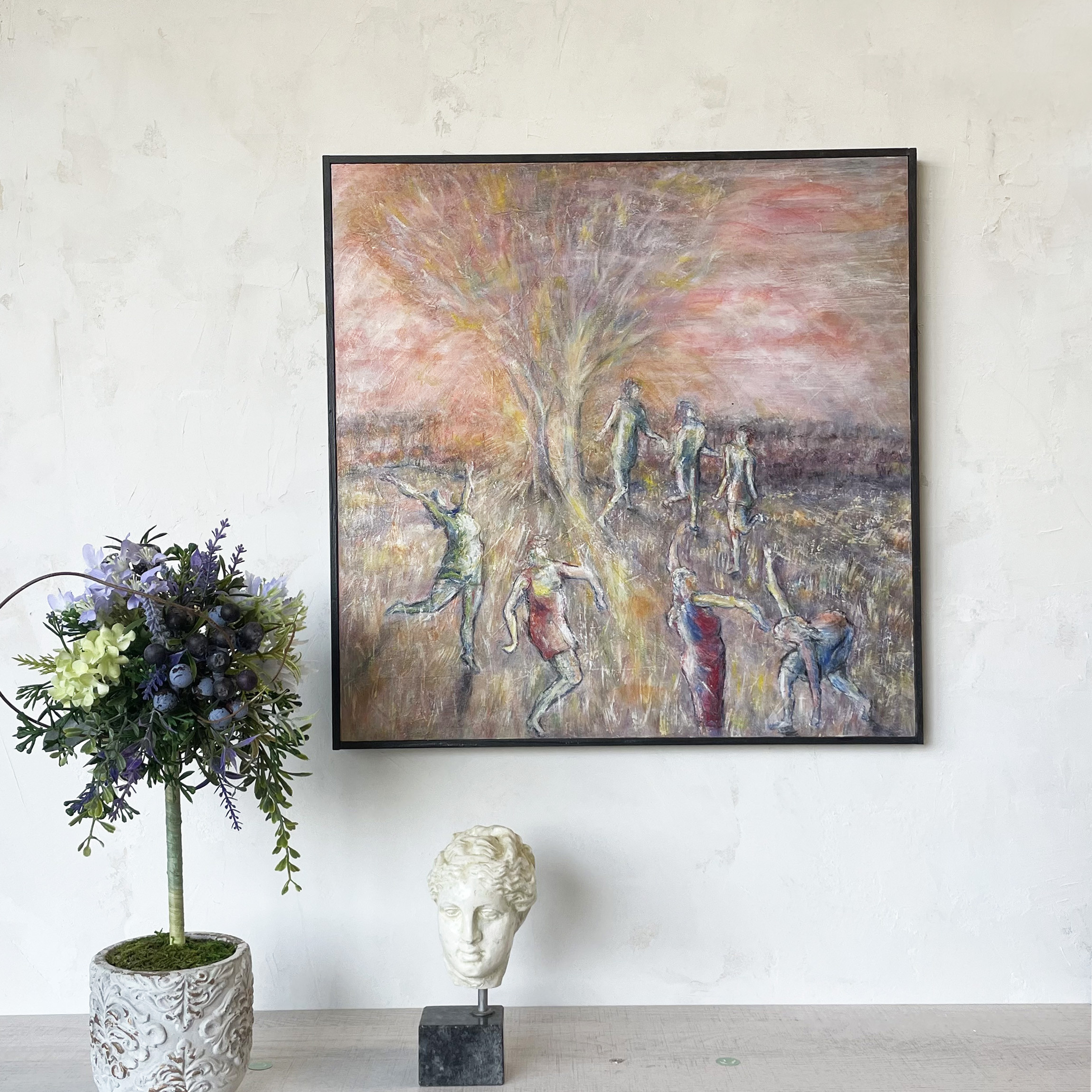 色鉛筆画コップの絵(原画)