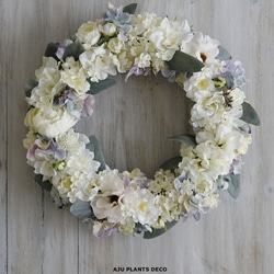 Wreath ~ Juno ~  31cm（造花） 3枚目の画像