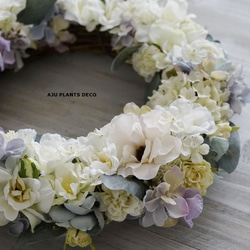 Wreath ~ Juno ~  31cm（造花） 2枚目の画像