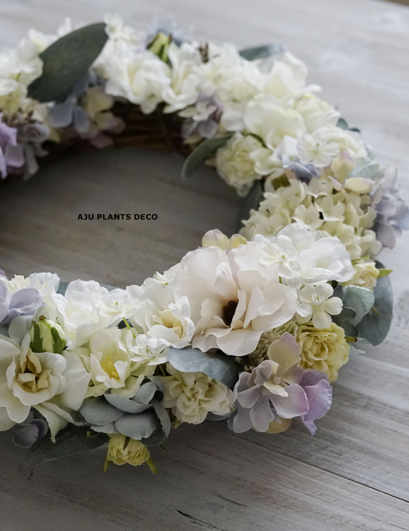 Wreath ~ Juno ~  31cm（造花） 2枚目の画像