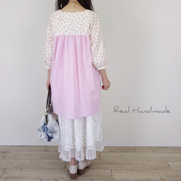 [予約販売] 総レース薔薇チュールレースギャザースカート 16枚目の画像