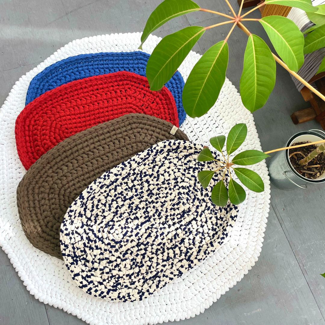 オーバル玄関マット