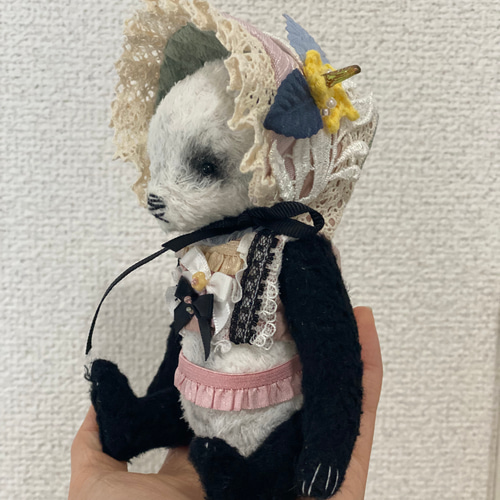 亦の美芳様 テディベア パンダ アーティストベア マタノミヨシ