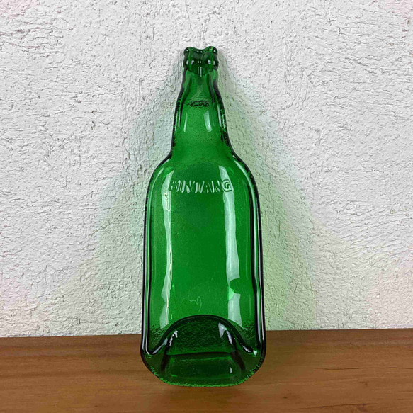 ボトルプレート ボトルフュージング ビンタンビール ハンドメイド oth1012 5枚目の画像