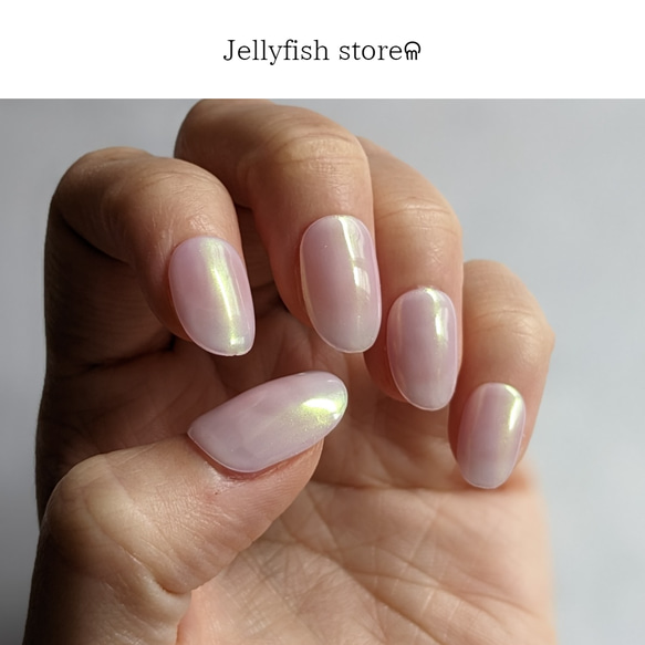 79｜ オーロラワンカラー nail *⌇シンプル ピンク パープル