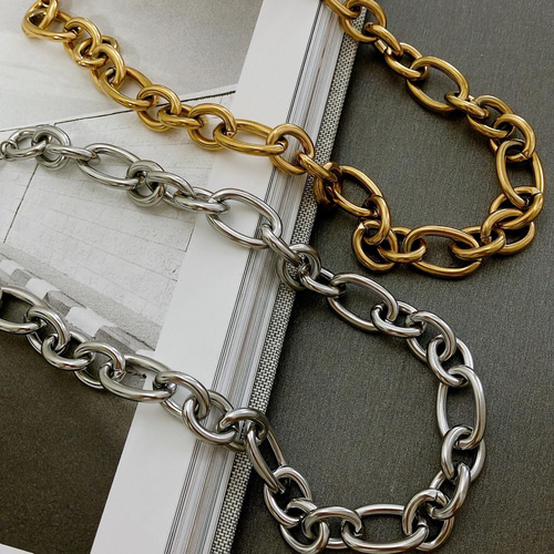 金属アレルギー対応 ステンレス マンテル留め具 ビッグチャンキー