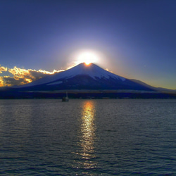 世界遺産 富士山写真 ポストカード 5枚セット(厚さ、薄手 0.225ｍｍ) 3枚目の画像