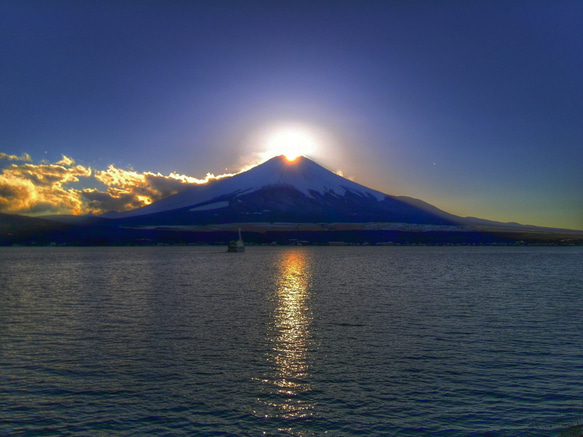 世界遺産 富士山写真 ポストカード 5枚セット(厚さ、薄手 0.225ｍｍ) 3枚目の画像