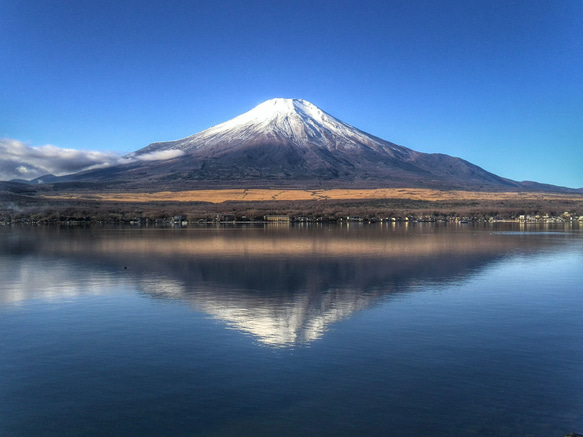 世界遺産 富士山写真 ポストカード 5枚セット(厚さ、薄手 0.225ｍｍ) 4枚目の画像