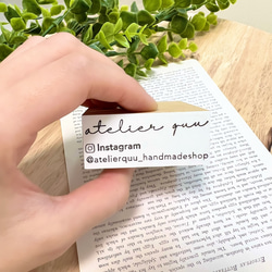 【オーダー・Mサイズ】オリジナル はんこ ショップスタンプ 住所印 はんこ ショップはんこ オーダー 4枚目の画像