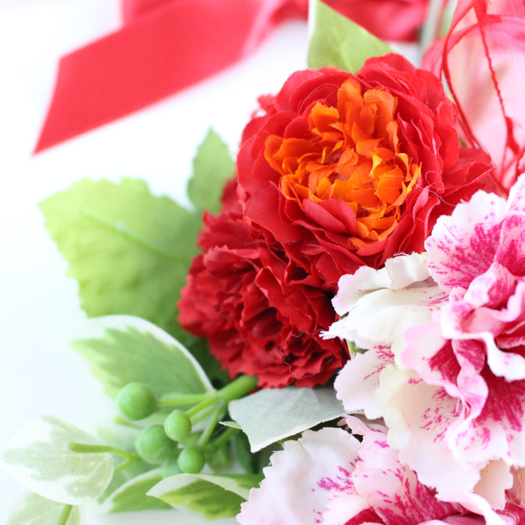 母の日に感謝の気持ちを込めて♡Wall deco flower〜carnation〜 8枚目の画像