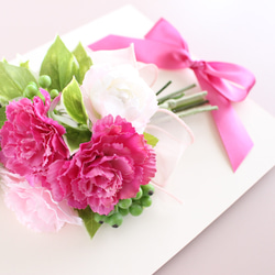 母の日に感謝の気持ちを込めて♡Wall deco flower〜carnation〜 19枚目の画像