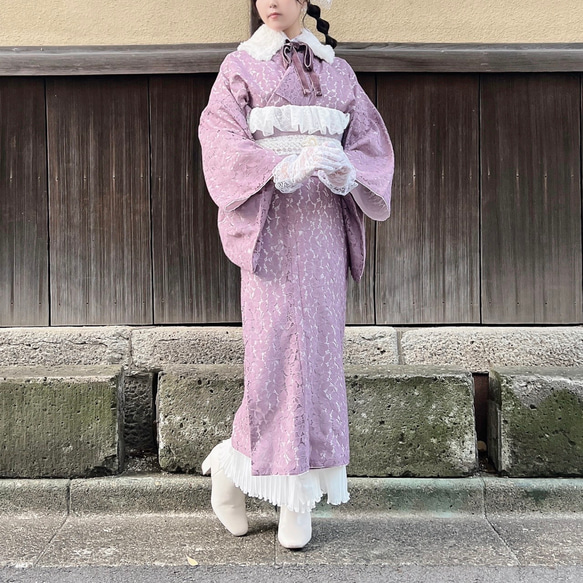 プリーツ裾除け 着物 ターコイズブルー プリーツ裾除け 着物