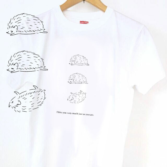 ５色から選べる♪はりねずみTシャツ 人気・おすすめ｜使いやすい・旅行におすすめ 品質保証 全国発送 正規品・日本国内発送・安心保証付き