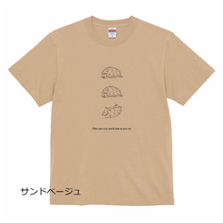 ５色から選べる♪はりねずみTシャツ 5枚目の画像