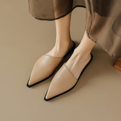 女士真皮鞋通勤鞋涼鞋拖鞋 21.5cm-25cm #689⭐包郵⭐ 第9張的照片