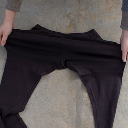 yohaku 棉質打底褲 | 炭灰色 | 男女皆宜 第9張的照片