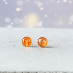 サンストーン✴一等星ピアス サンストーン_gold_宝石ピアス | Jewel