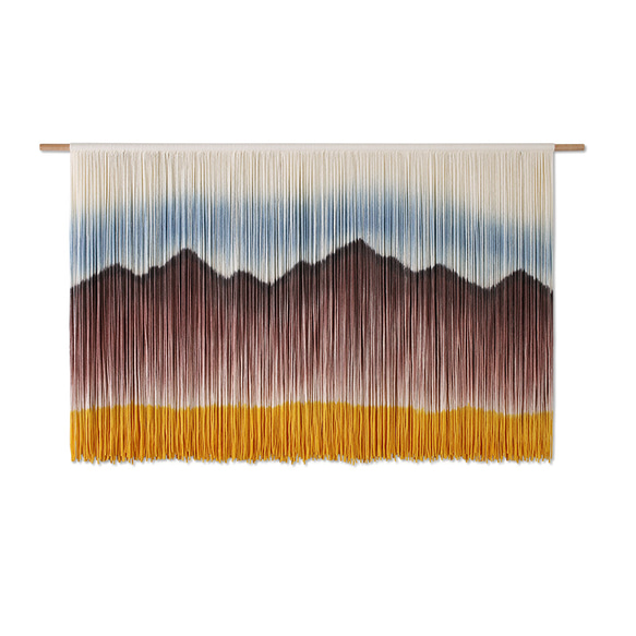 【受注製作】風景画 絵画 タペストリー 壁掛け 手作り アート 芸術 ウォールハンギング 新築祝い・新居祝い 家の装飾 cm 高さ アート 円幅 90cm ロッドを使用した壁掛けタペストリーの実際の幅は 広くなります #寝室