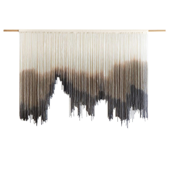 【受注製作】風景画 絵画 タペストリー 壁掛け 手作り アート 芸術 ウォールハンギング 新築祝い・新居祝い 家の装飾 アート 90cm ロッドを使用した壁掛けタペストリーの実際の幅は 広くなります #寝室