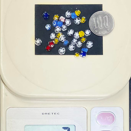 ガラスフュージング用星空パーツmix3g・おうちdeガラス工芸オリジナル