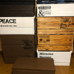 りんご箱 ベンチ ニコちゃん 名前入り りんご箱 ベンチ ニコちゃん 名前入り