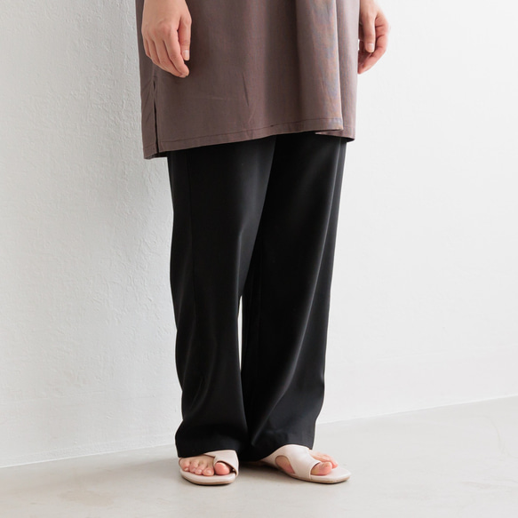 【全２色】ウエストゴム　イージーケア　楽ちんパンツ　23106 1枚目の画像