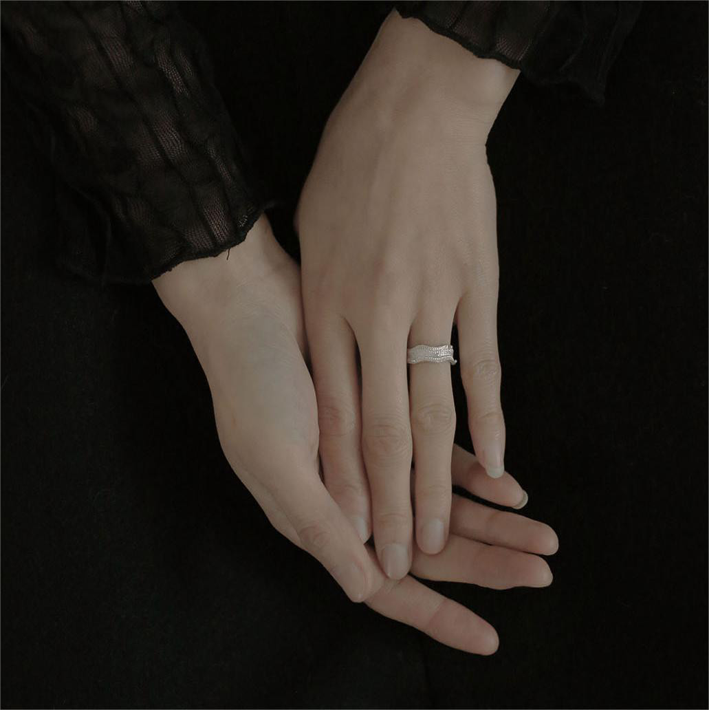 トロン神話 クラシカルな透かし彫り シルバー925リング オーダーメイド