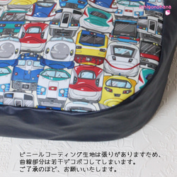 プールバッグ『電車×電車』sp-31　入園入学 6枚目の画像