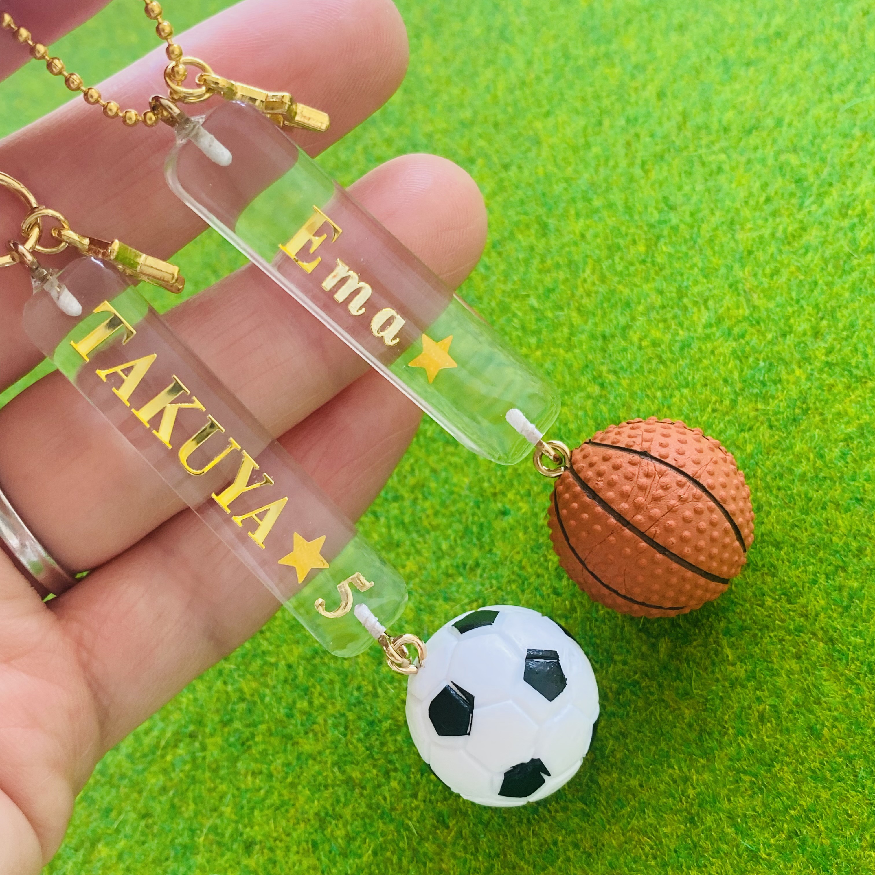 サッカー、バスケ キーホルダー キーリング SHOP NOM 通販