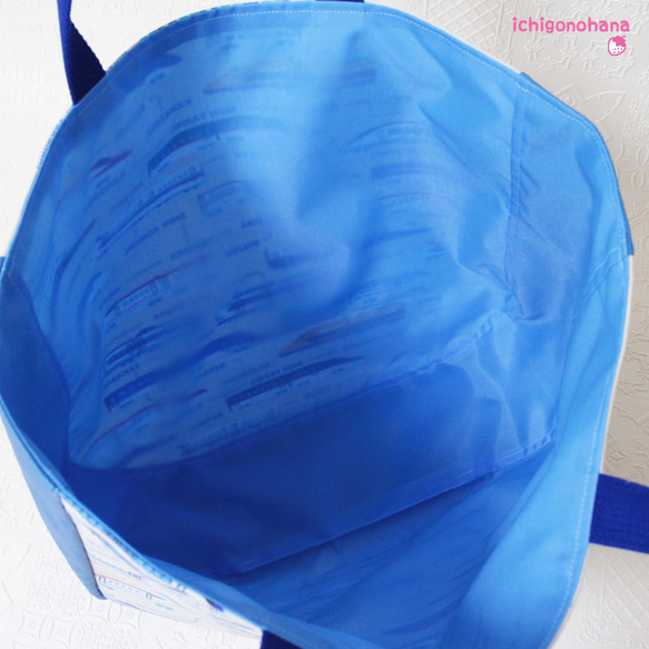 プールバッグ『新幹線★ブルー』sp-35　入園入学 15枚目の画像