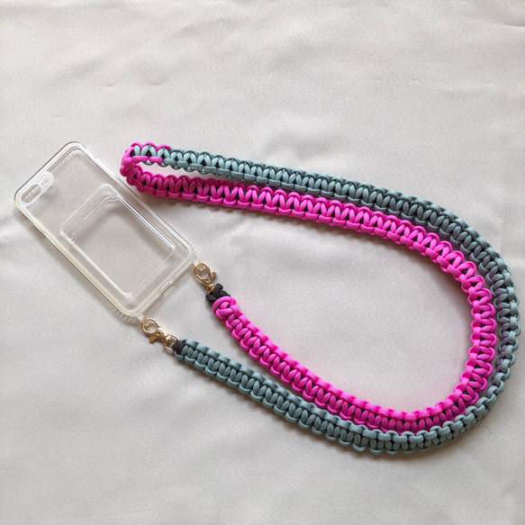 バイカラースマホショルダー カラーカスタム自由! スマホ