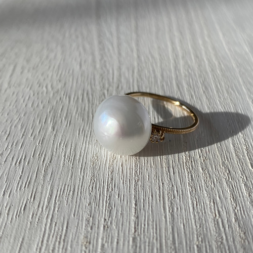 パールの指輪(宝石鑑別書付き)