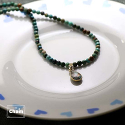 ターコイズネックレス 2枚目の画像